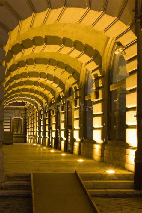 Museum Corridor Stock Image Image Of Floodlight Long 19190841