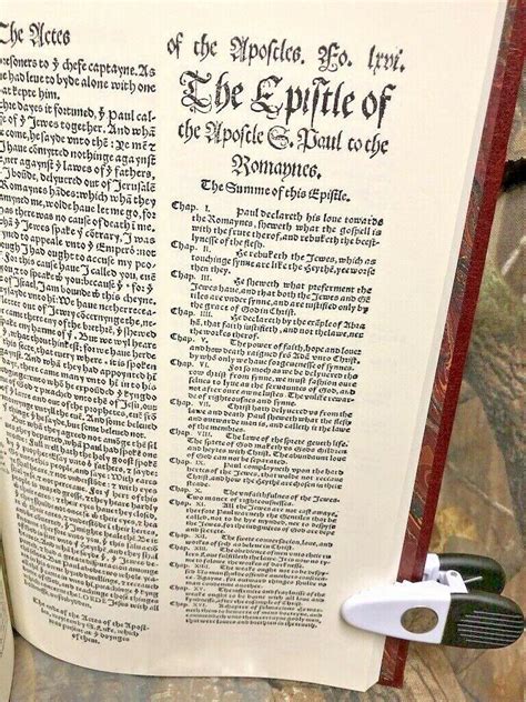 Facsimile 1535 Coverdale Bible Fine Binding Edition Beautiful New