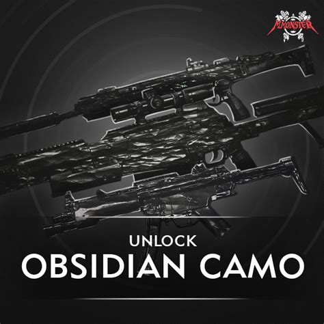 Call Of Duty Mw Obsidian Camo Unlock Boost Cod Modern Warfare Boosting