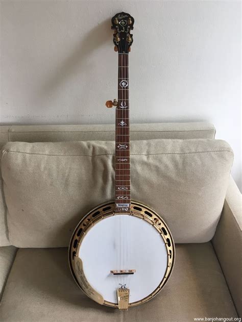 Sold Pending Funds Gibson 2001 Rb5 New Century Flathead Banjo Used