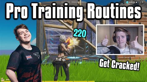 Copying The Training Routines Of Pro Players Fortnite Battle Royale