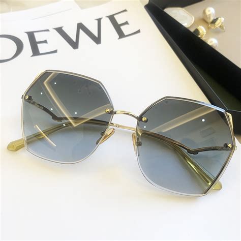feishini 2020 classic fashion gradient sunglasses rhinestone rimless sunglasses women vintage