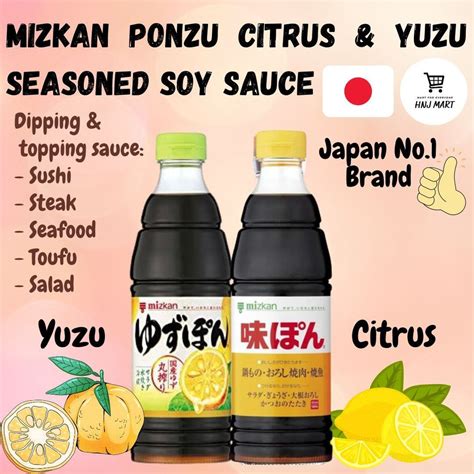 Japan Mizkan Yuzu Soy Sauce Japanese Ponzu Sauce Japan Citrus Soy