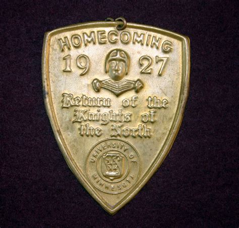 University Of Minnesota Homecoming Buttons 1927