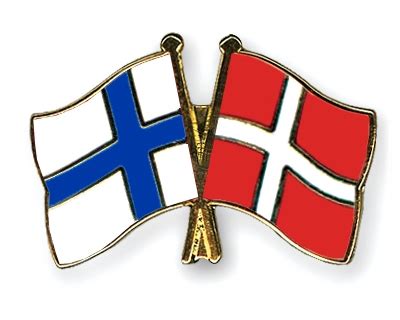 Finland tog över ordförandeskapet i nordiska ministerrådet den 1 januari 2021 och sköter uppdraget till årets slut. Crossed Flag Pins Finland-Denmark Flags