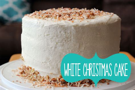 White Christmas Cake Recipe Christmas Cake Recipes Christmas Cake