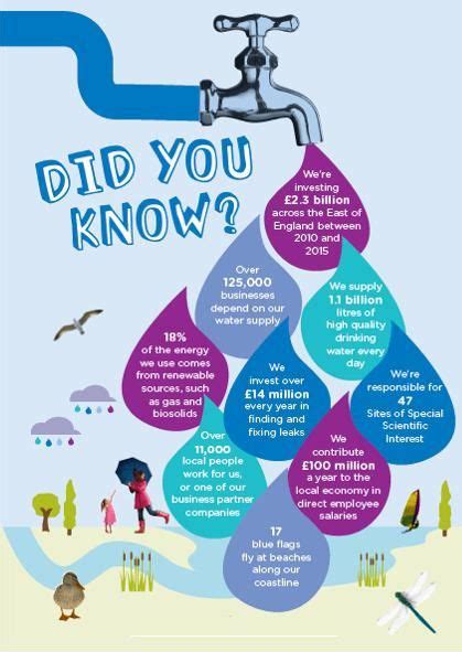 did you know water facts water sustainability water projects