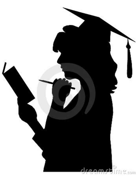 Find the perfect female graduates silhouette stock photo. Female Graduate Silhouette Stock Photo - Image: 8179750