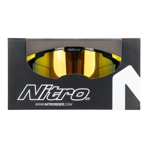 Nv 100 Goggles Fluro Yellow Nitro Helmets Australia