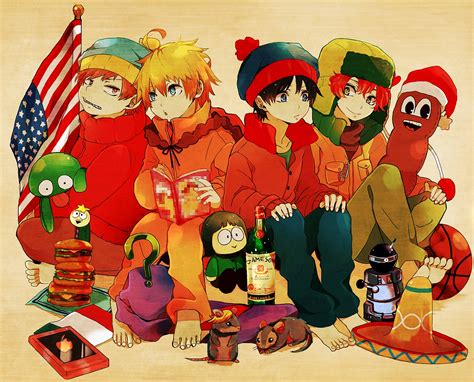 South Park Anime South Park Fanart Anime Chibi Anime Art Happy Images