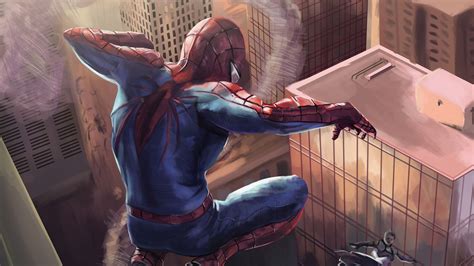 Spiderman Fan Art 4k Superheroes Wallpapers Spiderman Wallpapers Hd