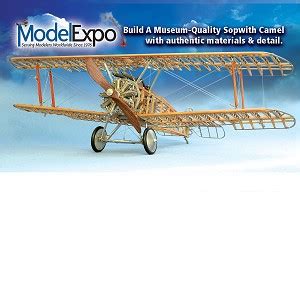 Don´t hesitate to build this excellent model! Model Airways SOPWITH CAMEL WW1 PLANE WOOD & METAL MODEL ...
