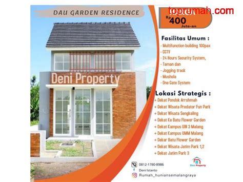 Prospek ppt rumah minimalis tujuan prospek rumah minimalis, prospek ppt rumah minimalis selasa 02 april 2019 surat pesanan basa inggris pt bintang harapan pemuda street no 150 152 surabaya phone 031 5942 377 fax 031 5944508 email info bintangharapan com website www. Rumah Villa Murah Dekat Kota Batu Di Dau Garden DP Ringan ...