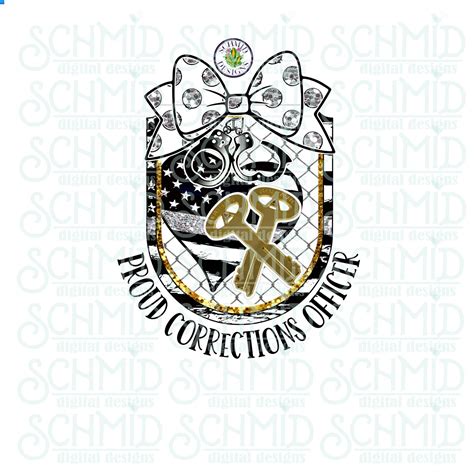 Badge Corrections Officer Png Corrections Design Etsy