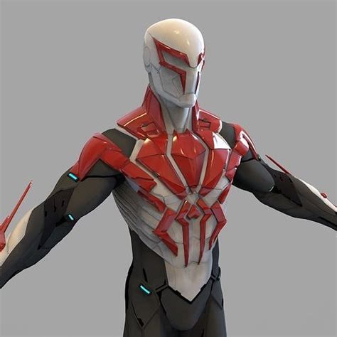Iron Spider 2099 Full Body Wearable Spider Man Armor Ps4 3d Model 3d