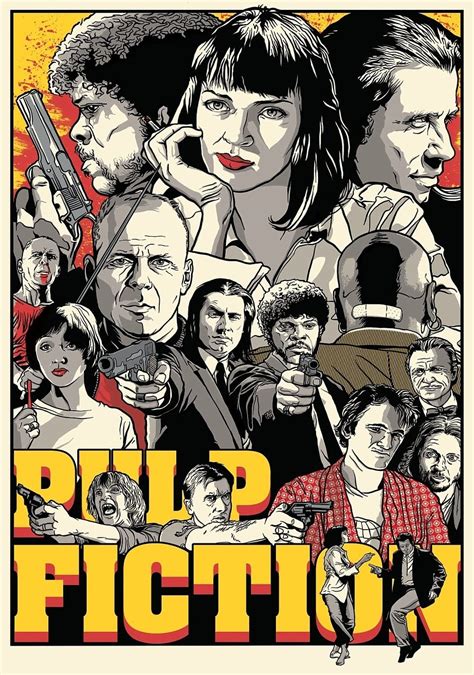Pulp Fiction 1994 Posters — The Movie Database Tmdb