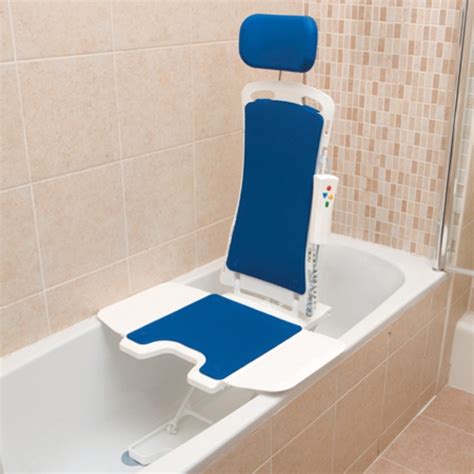 Side flaps are hinged securely to the. Bellavita Recliner Bath Lift | Bath Lifts | Manage At Home
