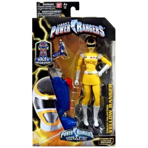 Power Rangers In Space Legacy Build A Megazord Black Ranger 65 Action
