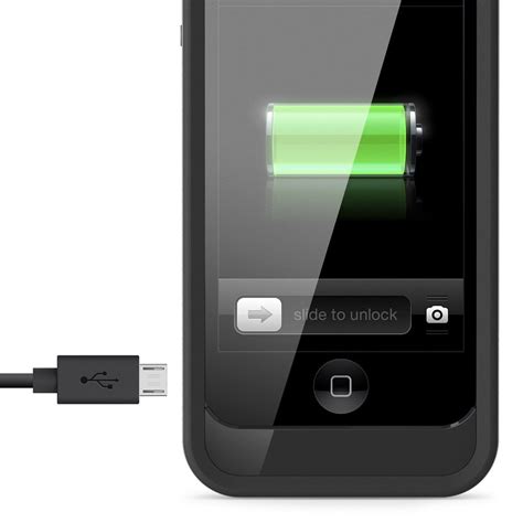 Belkin Grip Power Battery Case For Iphone 5 Black Cell