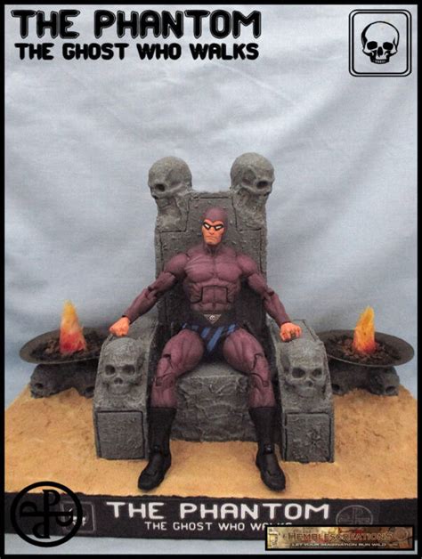 The Phantom The Ghost Who Walks Phantom Custom Diorama Playset