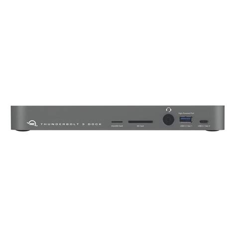 Owctb3dk14psg Owc 14 Port Thunderbolt 3 Dock Easily Connect All Of