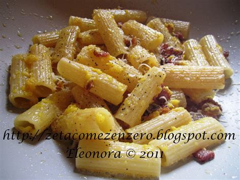 We did not find results for: Zeta come.. Zenzero: RIGATONI ALLA CARBONARA CON GUANCIALE