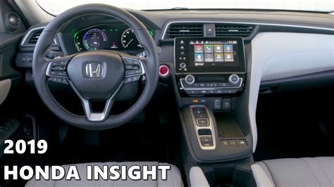 2019 Honda Insight Interior Design Space Features Youtube