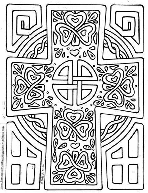 Patrick is famous for his conversion of the irish and for his description of there being three persons in one god using the clover. 23 best Coloring Pages images on Pinterest | Catholic children, Catholic crafts and Catholic kids