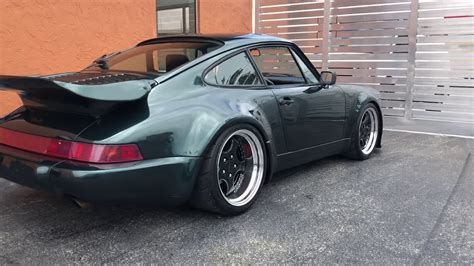 1990 Porsche 911 Turbo 964 C4 Widebody Youtube