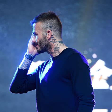 David Beckham Has A New Tattoo And Its On His Head David Beckham