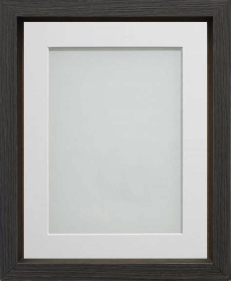 Sinclair Black 20x20 Frame With Off White Mount Cut For Image Size 10x10