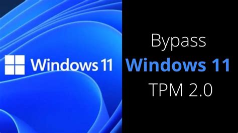 How To Install Windows 11 Without Tpm 20 Bypass Isoriver