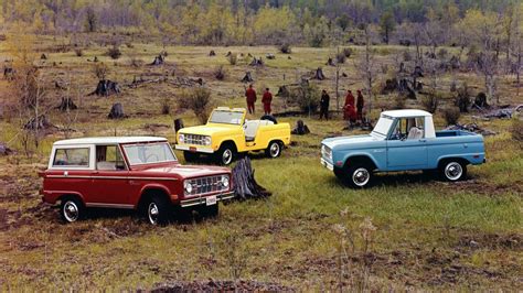 Gallery All The Generations Of The Ford Bronco