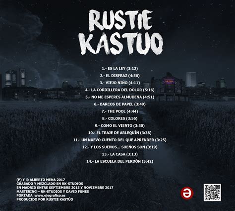 DiseÑo De Portada De Cd Rustie Kastuo Eje Diseñador Gráfico Freelance