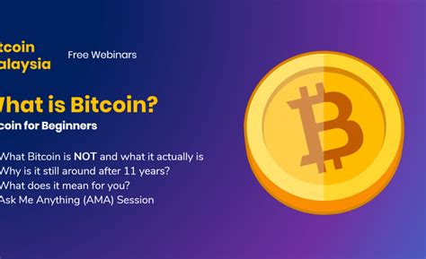 What i mean is that it doesn't matter whether bitcoin will soar far beyond from its current price or do a contrast movement because it is still the coin that is widely known and use in the world bitgesell (bgl) decentralized cryptocurrency! Webinar What is Bitcoin | A beginners guide - Bitcoin ...