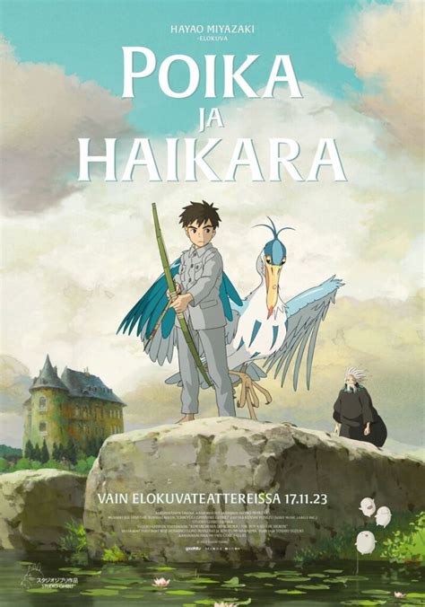 Hayao Miyazakin Uusi Elokuva Tulee Suomeen Vielä Syksyn Aikana