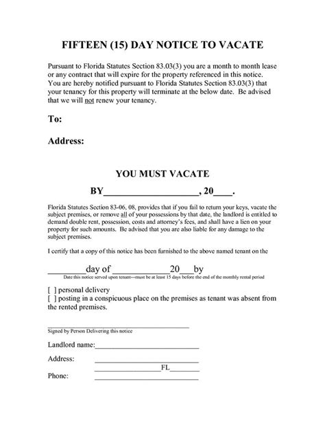 Eviction Notice Free Printable Customize And Print