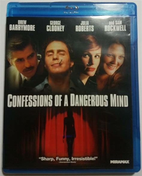 Confessions Of A Dangerous Mind Blu Ray Disc 2011 For Sale Online Ebay