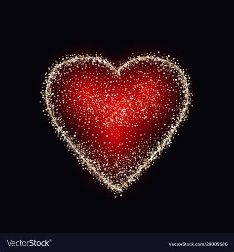 Top Imagen Love Heart Images With Black Background