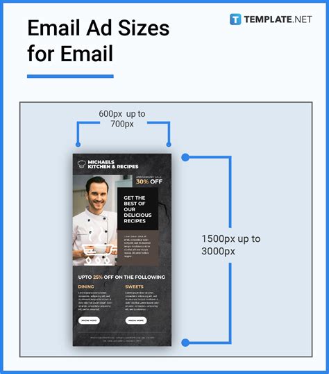 Email Ad Size Dimension Inches Mm Cms Pixel