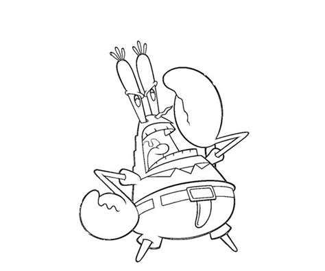 He is the owner and founder of the krusty krab restaurant as well as the employer of both. Mr Krabs Calling for SpongeBob Coloring Page - NetArt