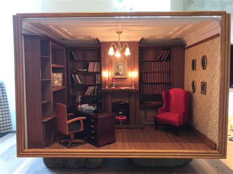 112 Scale Room Box I Made From Mahogany