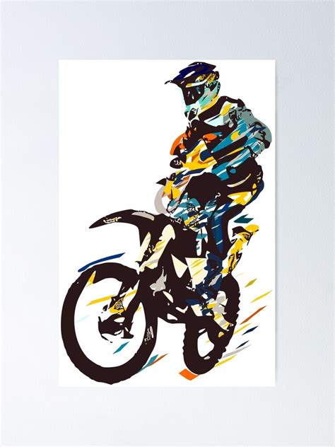 Gesch Tzt Griff Kandidat Poster Moto Cross Nicht Parallel Hartn Ckig