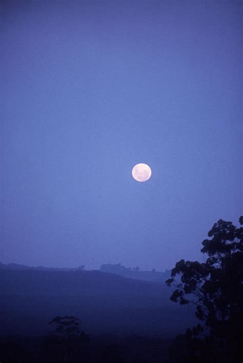 Full Moon In Night Sky Photograph By Arunas Klupsas