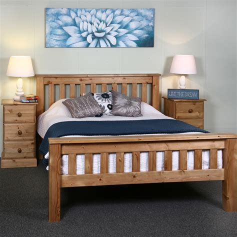 Realwoods Solid Pine Bed The Hardwick Single Super King Realwoods