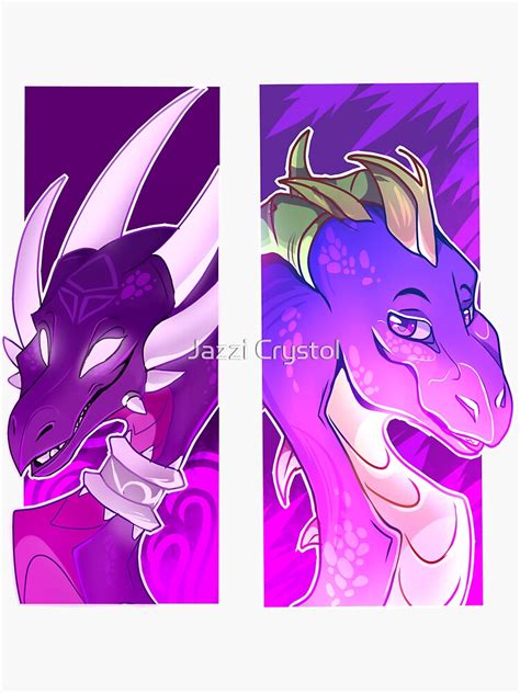 Spyro And Cynder Sticker By Shadow Crystol Redbubble