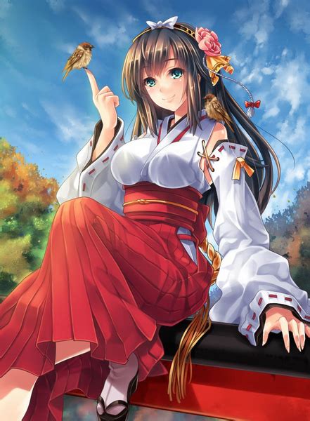 Anime Shinto Priestess Free Images At Vector Clip Art