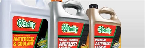 Oreilly Auto Parts Antifreeze Selection Oreilly Auto Parts