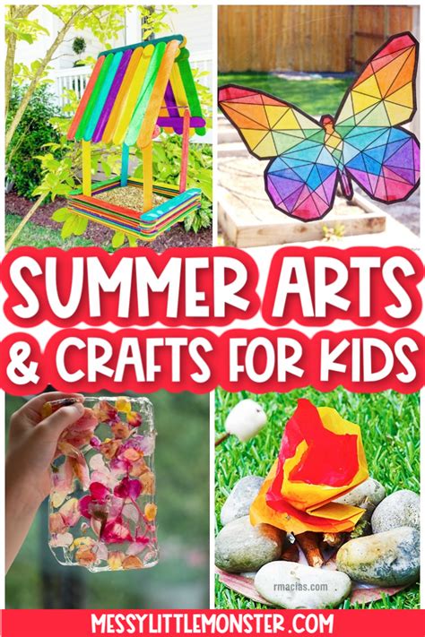 Simple Summer Crafts For Kindergarten Mystrangelifewithonedirection