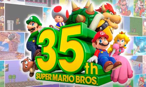 Nintendo Celebra El Aniversario De Super Mario Bross Con Sorpresas